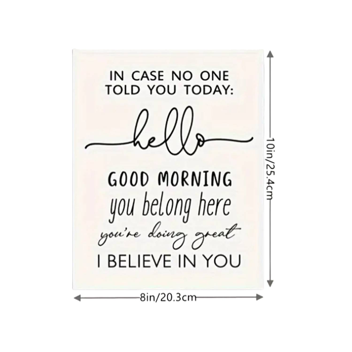 In Case No Ond Told You Today Hello Good Morning I Believe I 4