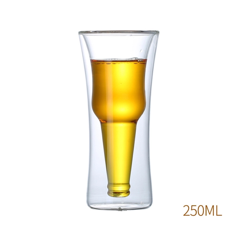 Beer Glasses,Coffee Mug with Insulated Double-Walled Design 3