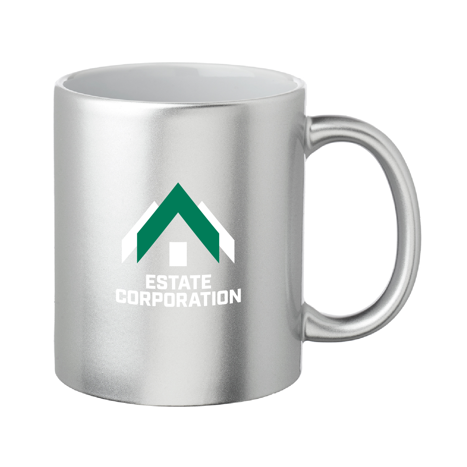 11 oz. Metallic Custom Mug (2 Color Imprint) 8