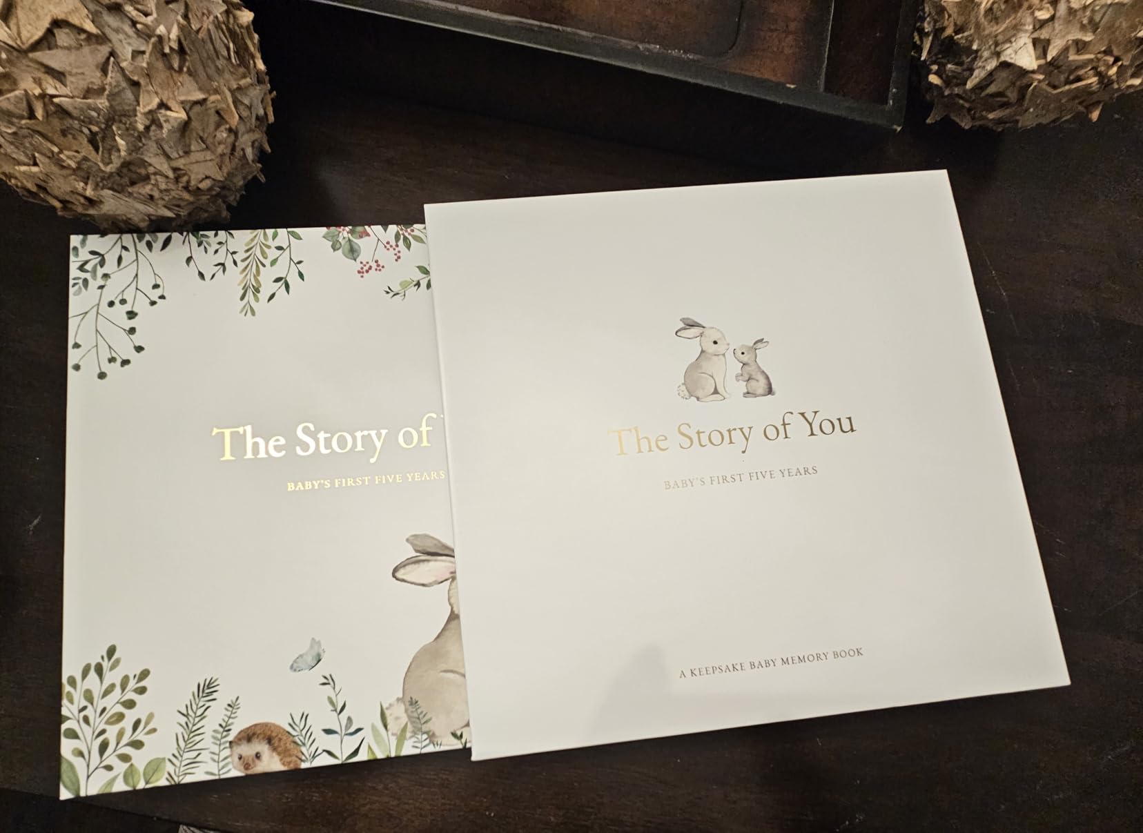 Keepsake Memory Book for Baby Boy or Girl Timeless First 5 Year Baby Book 1