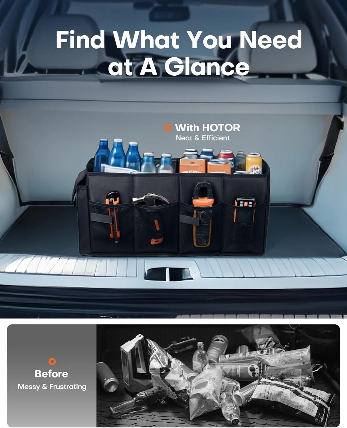 Foldable Car Storage Trunk Organizer 7