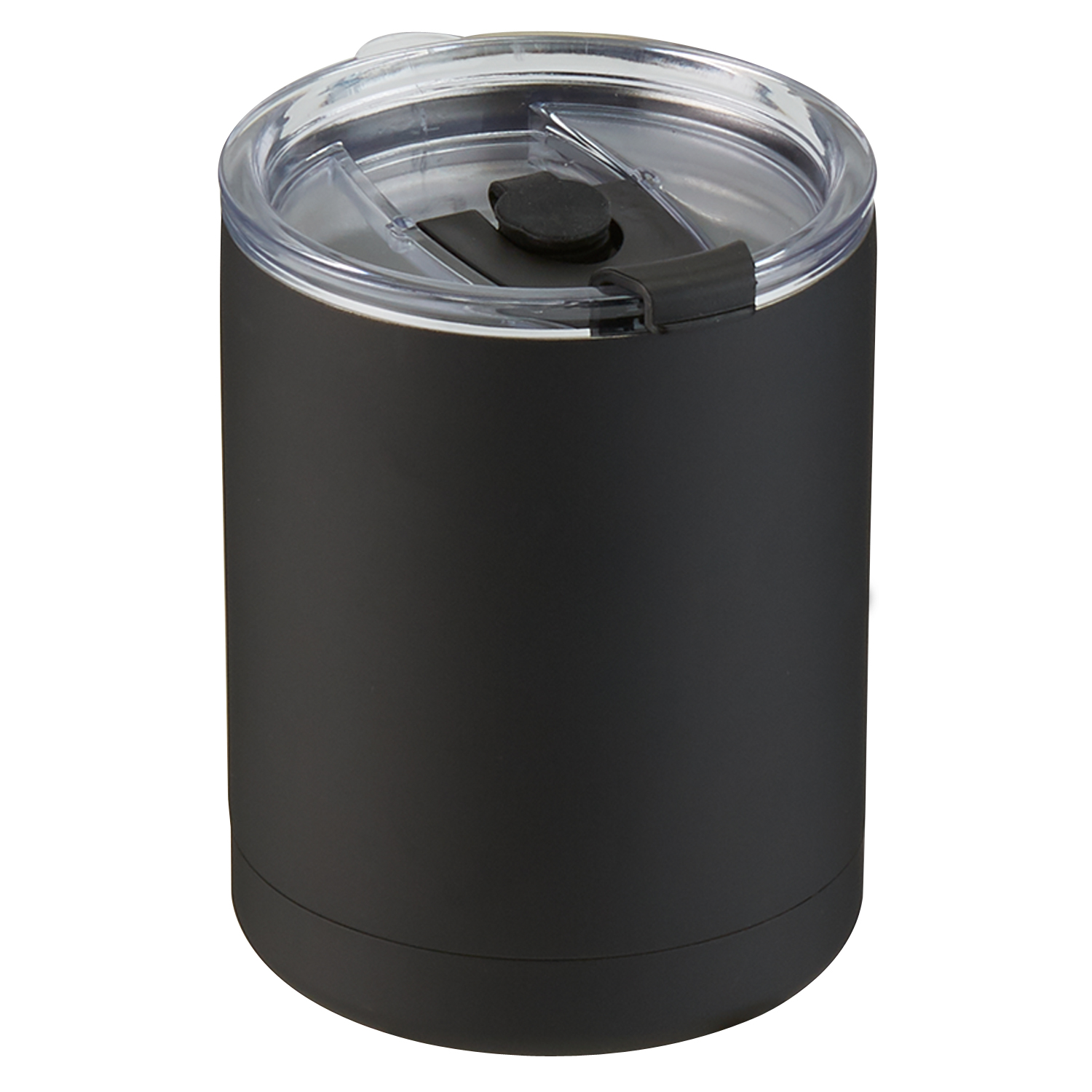 Low Ball Stainless Steel Tumbler with Lid, 10 oz. 1