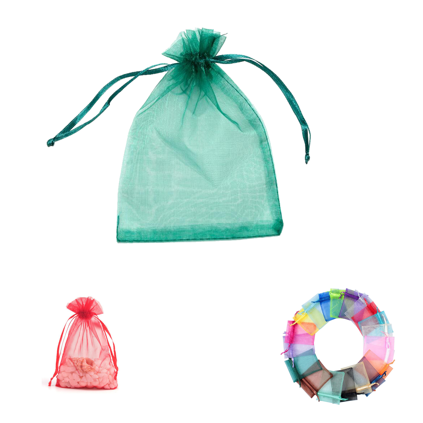 Drawstring Organza Bags 1