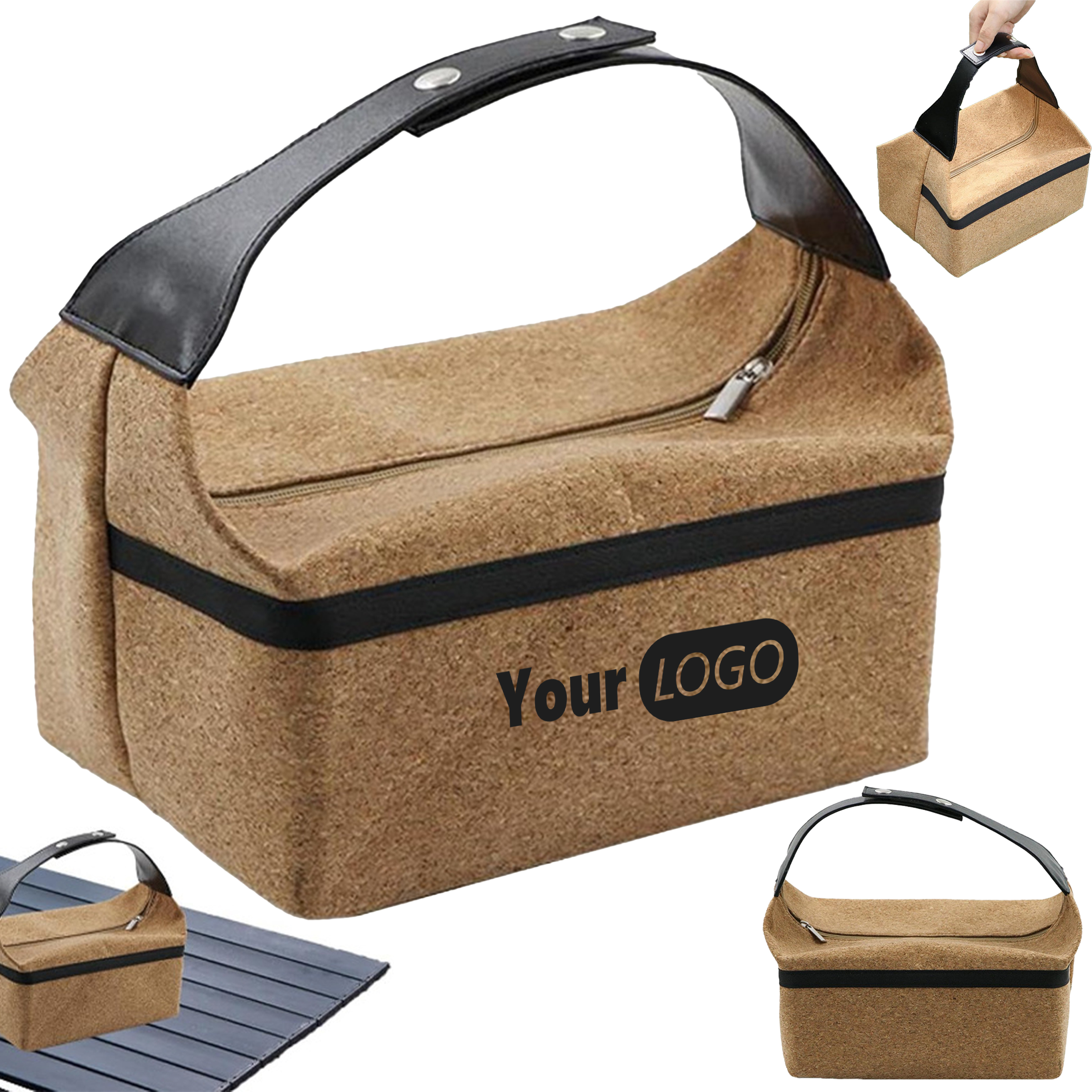 Leather Outdoor Picnic Handbag 6