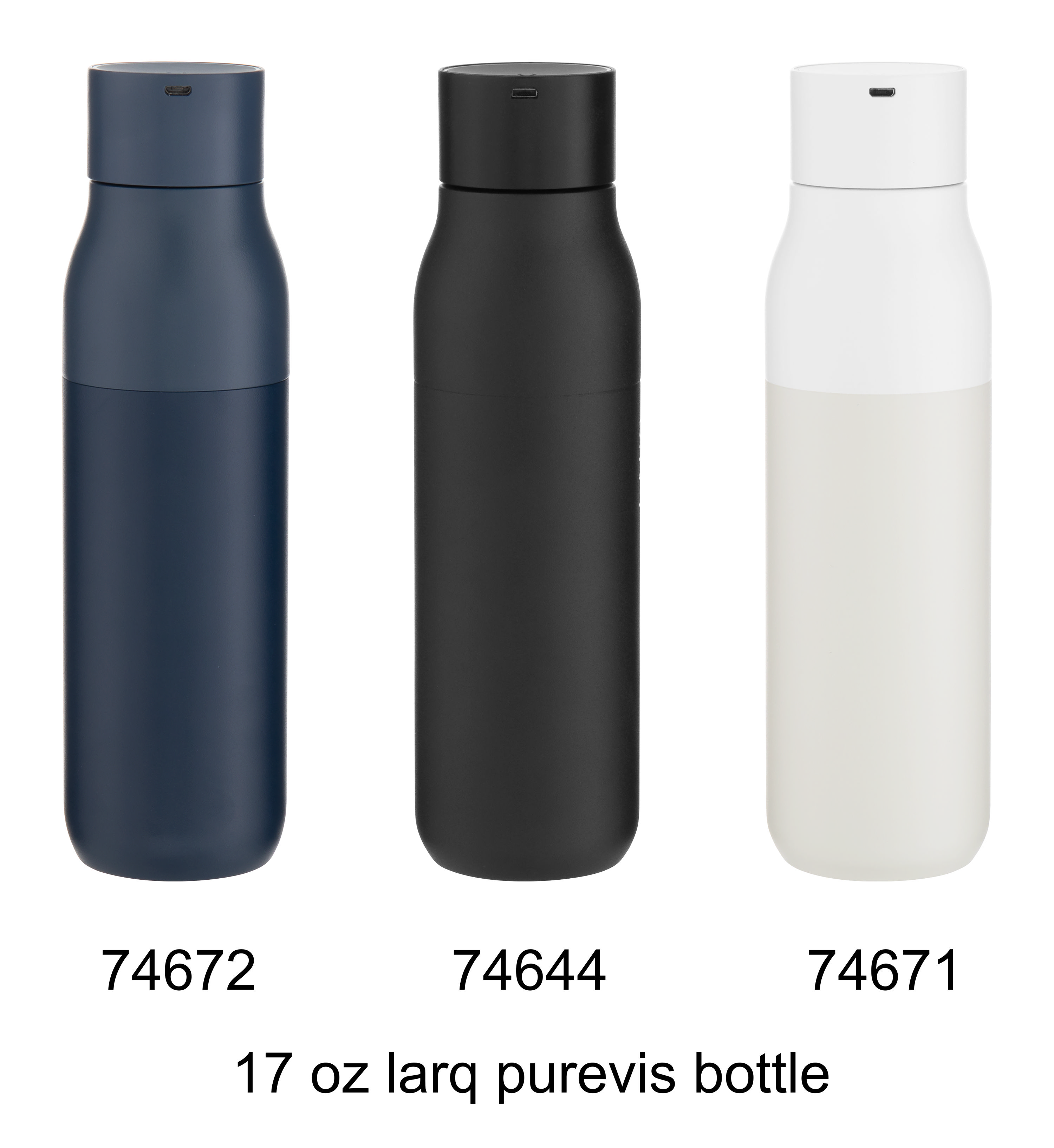 17 oz larq purevis bottle, custom water bottle with logo imprint 22