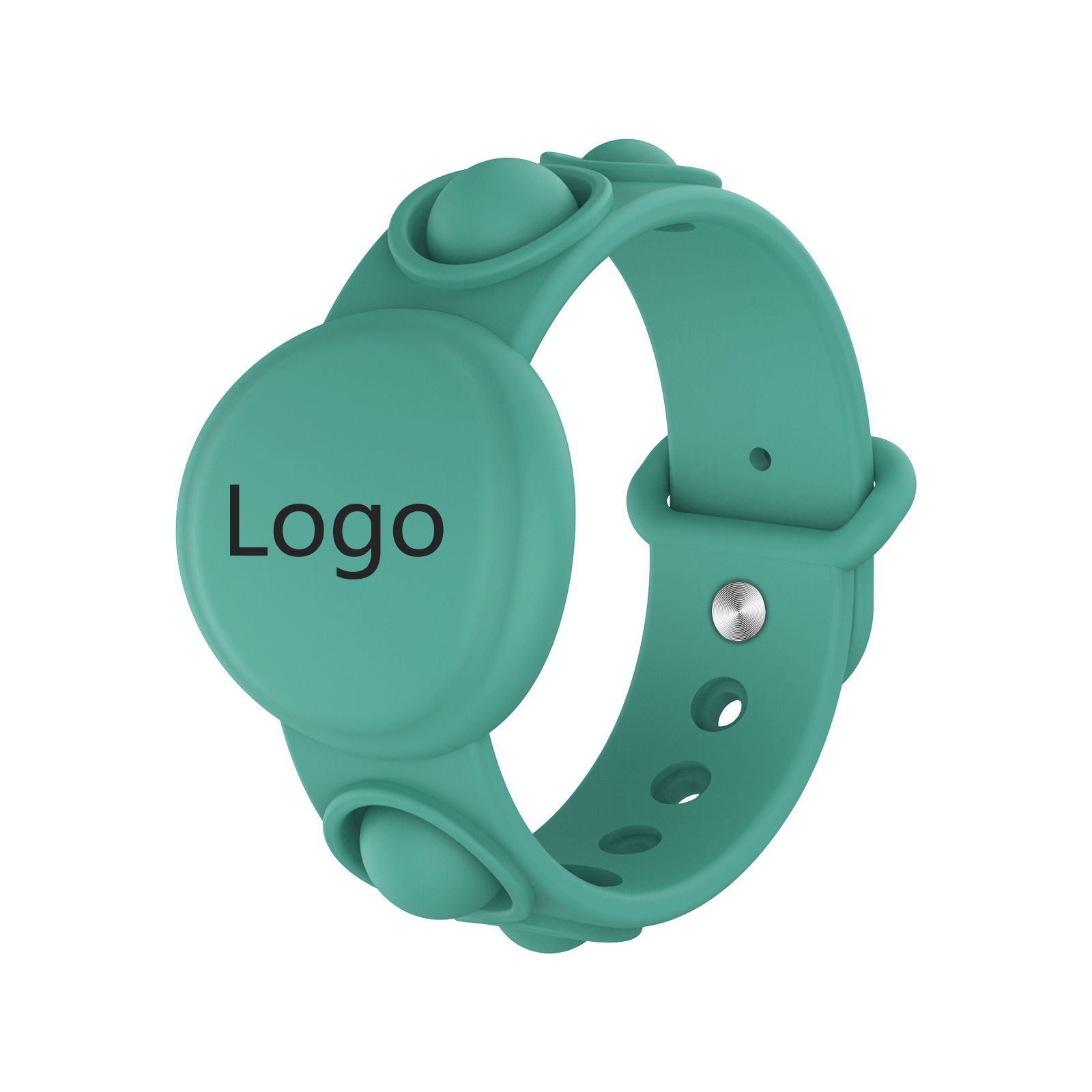 Multifunctional Airtag Protective Case Silicone Sleeve Bracket/ Bubble Push 4