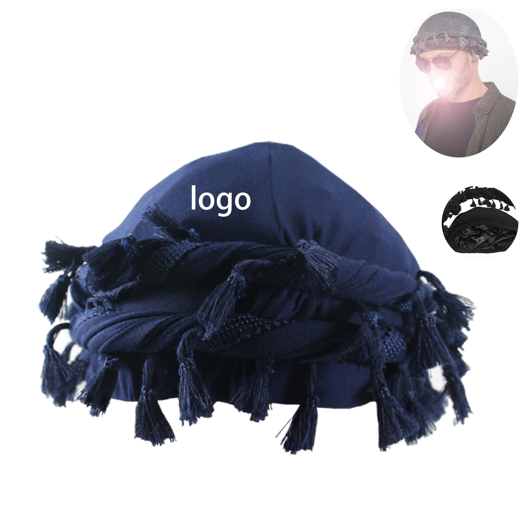 Lined Twist Tail Cap 2