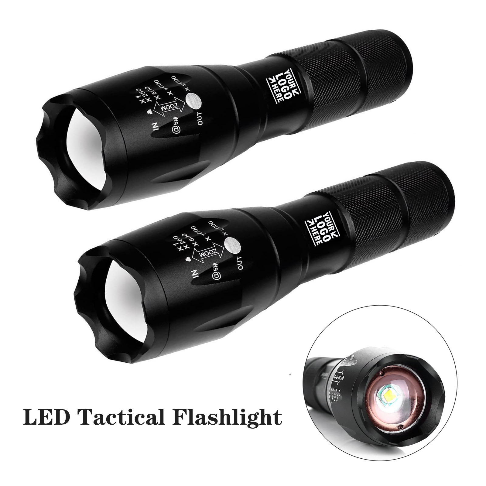 LED Tactical Flashlight