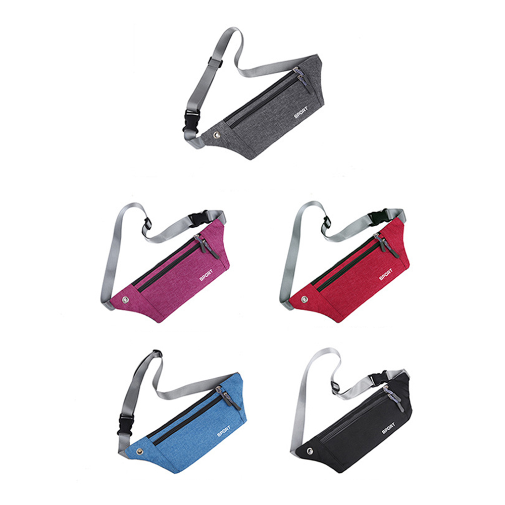 Nylon sports fanny pack waist bag chest bag 10