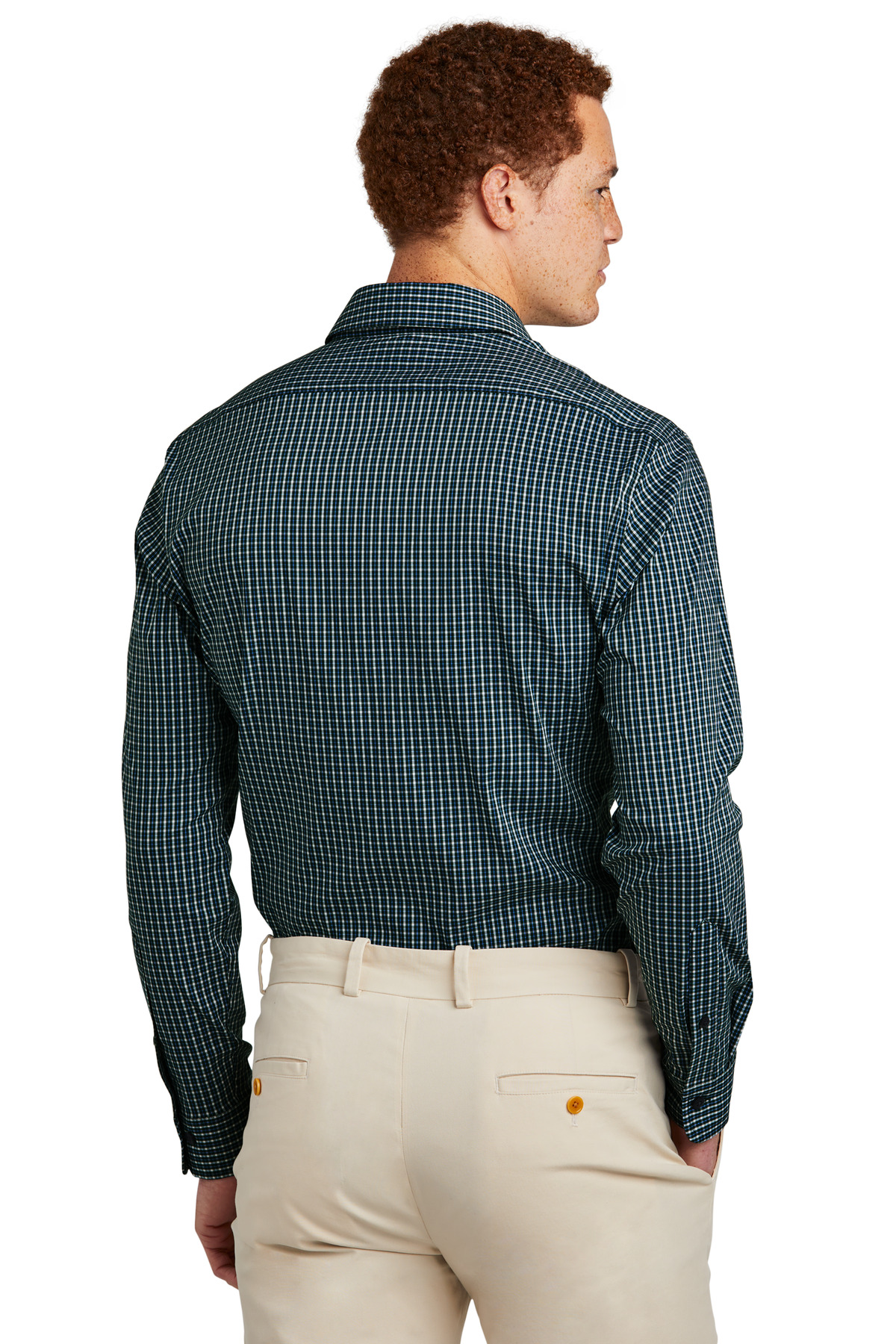 Brooks Brothers Tech Stretch Patterned Shirt BB18006 22