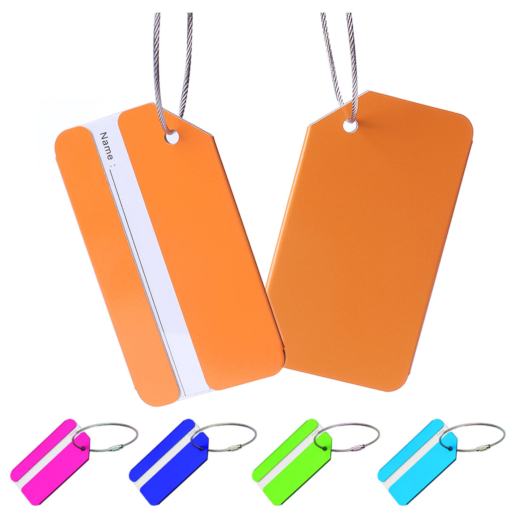 Aluminum Alloy Luggage Tags 1