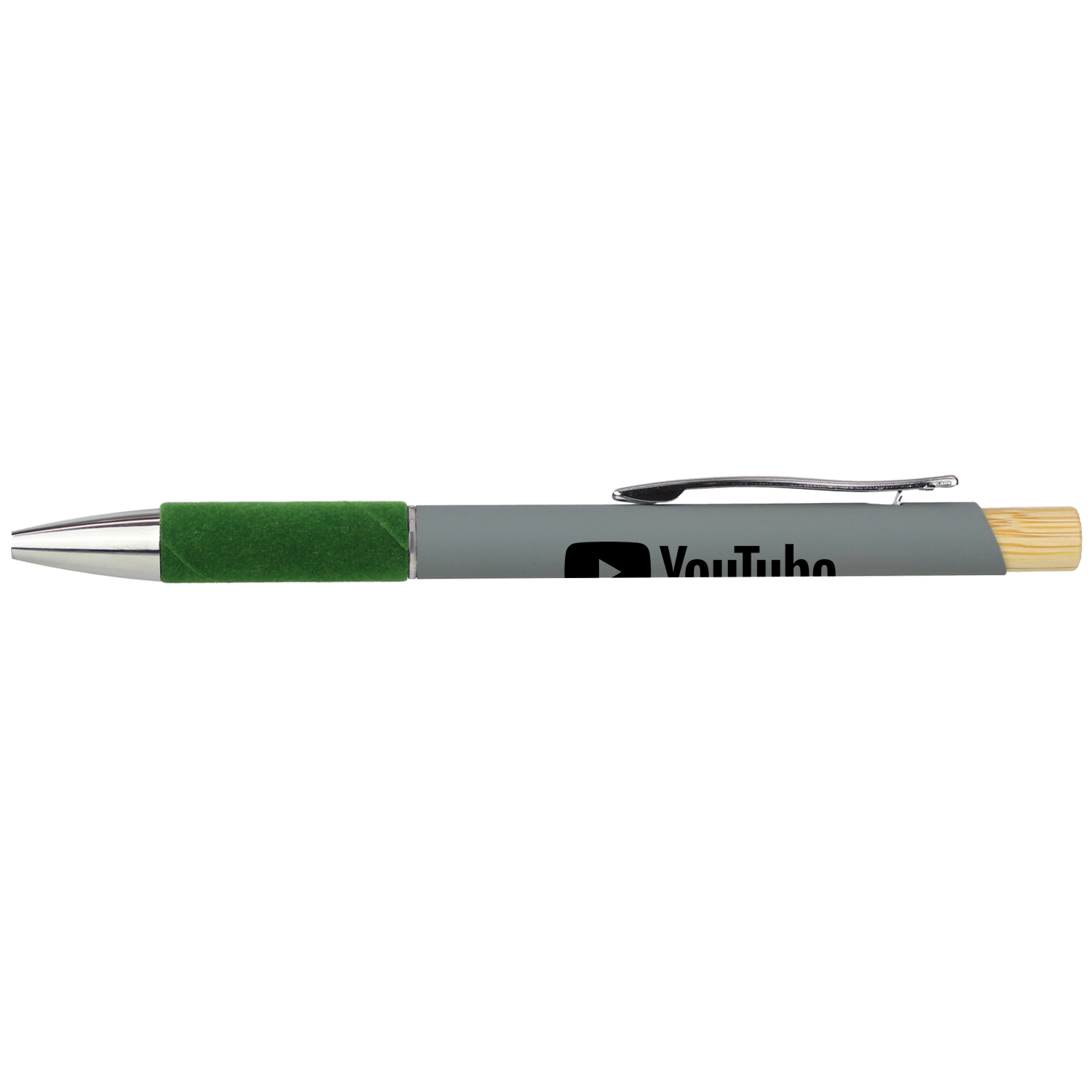 Recycled Aluminum Pen Featuring a Velvet Grip 14