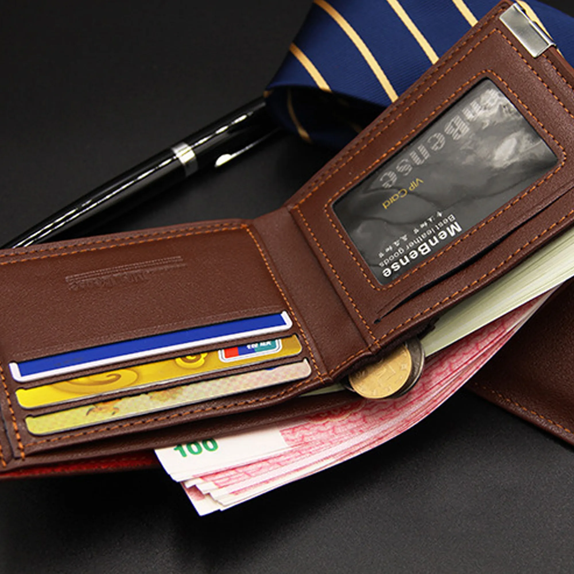 Classic Matte Finish Men's Wallet 2