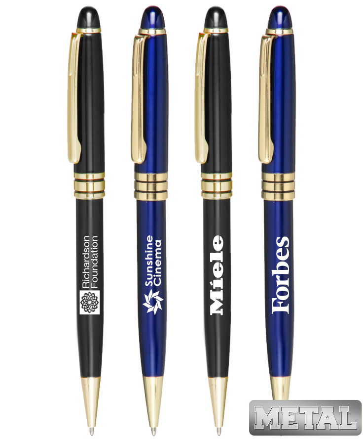 "Gleaming" Metal Twist Pen 1
