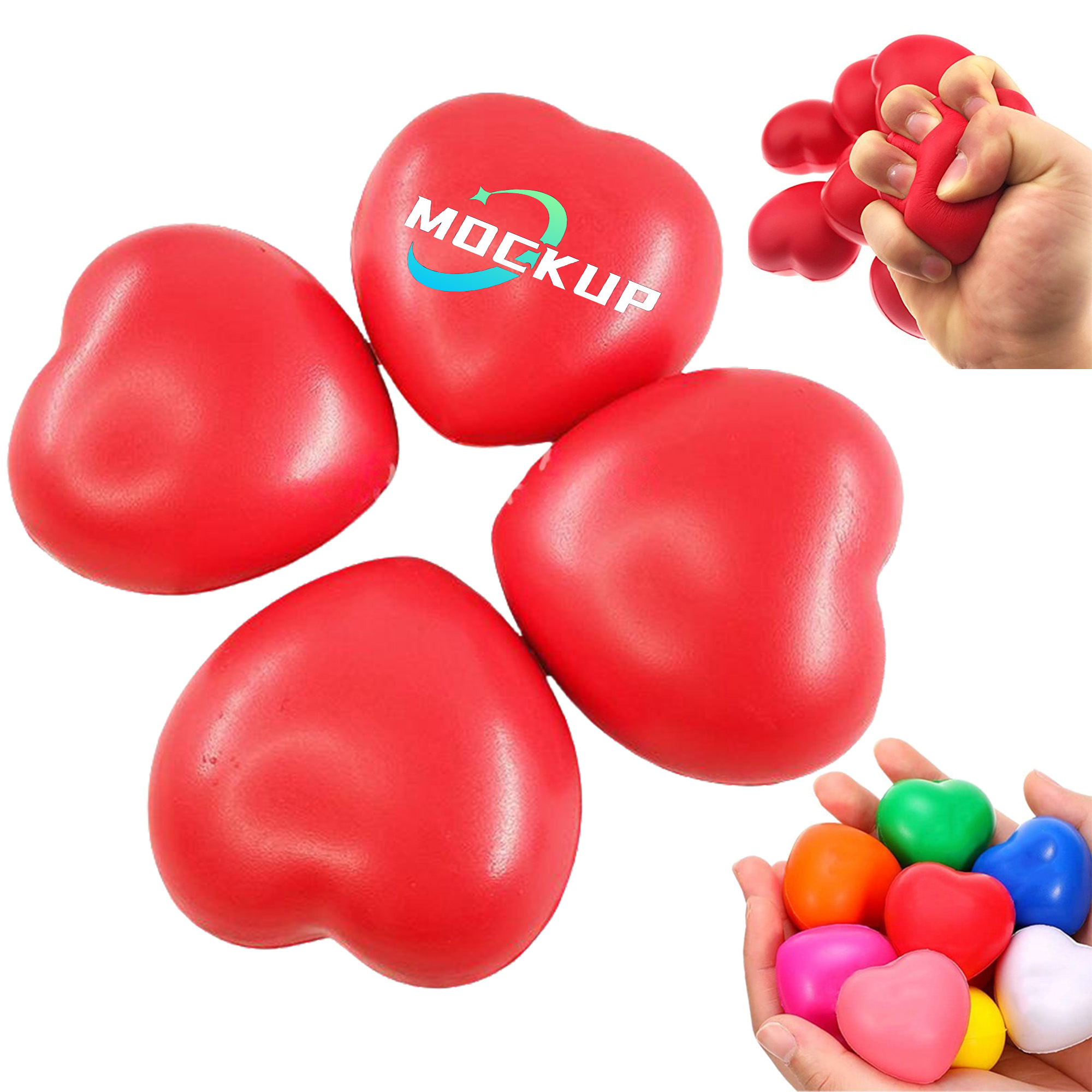 Kids Heart Stress Party Mini Ball 5