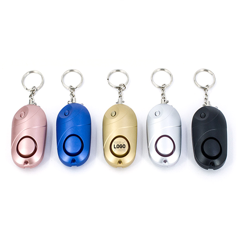 Personal Alarm Keychains With LED Light 8