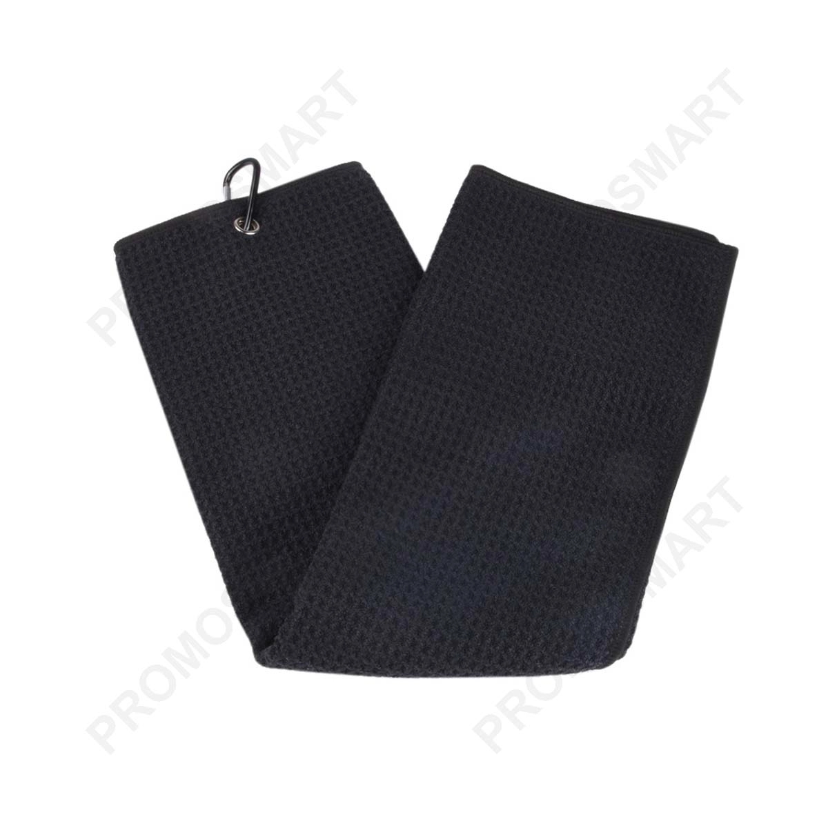 Embroidered Microfiber Waffle Golf Towel 3