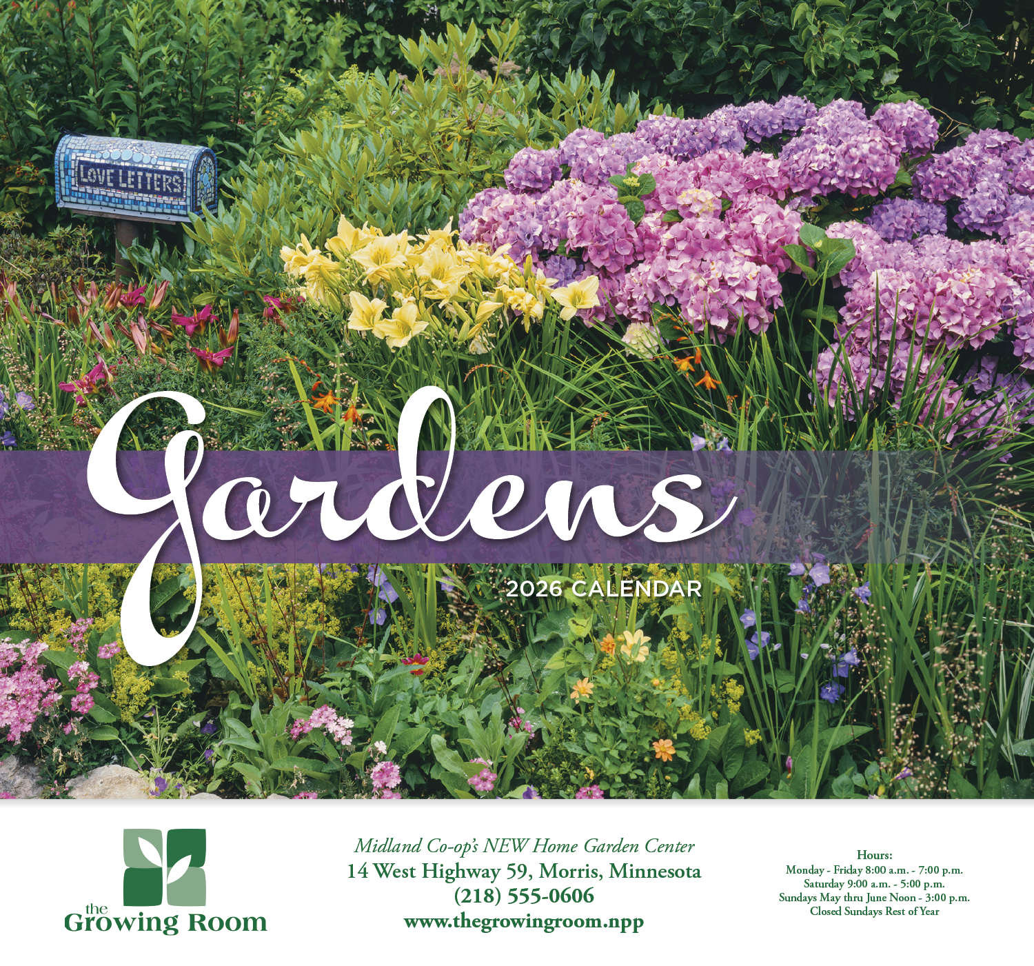 HotLine® Products Gardens Appointment Calendar - Stapled 45