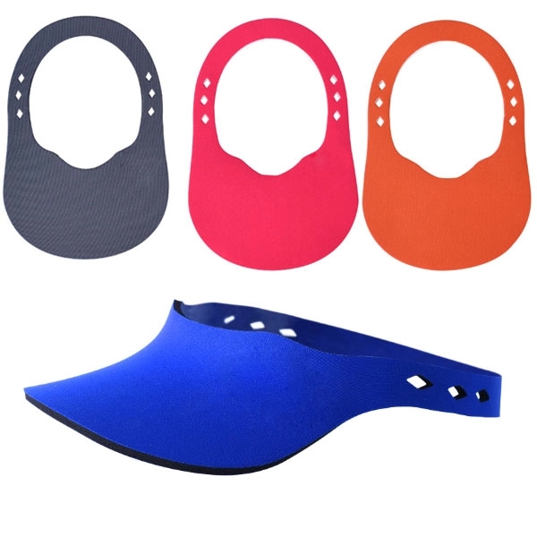 Neoprene Sun Visor Hat Cap 4