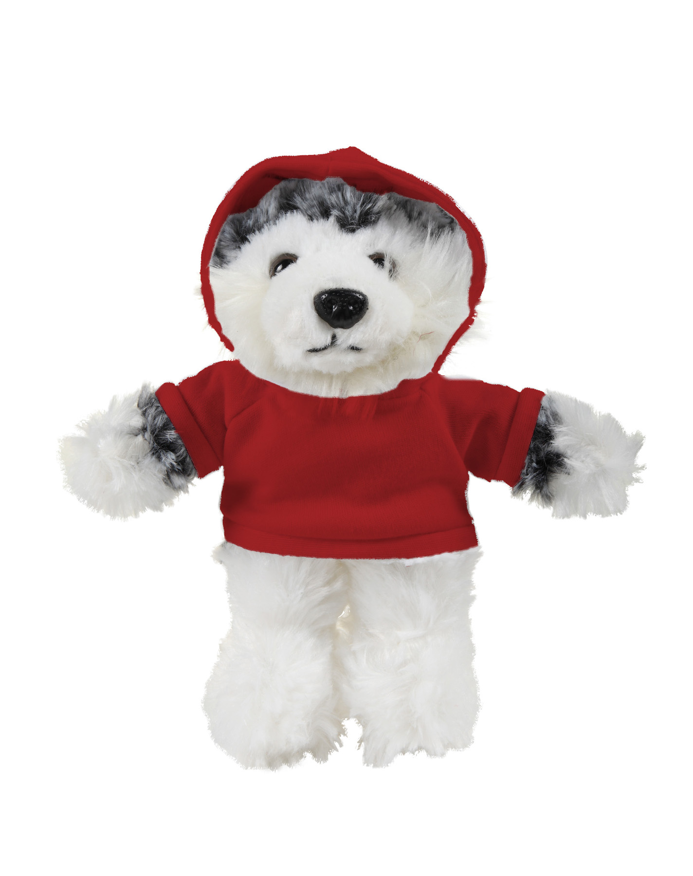 soft plush Husky with hoodie 5