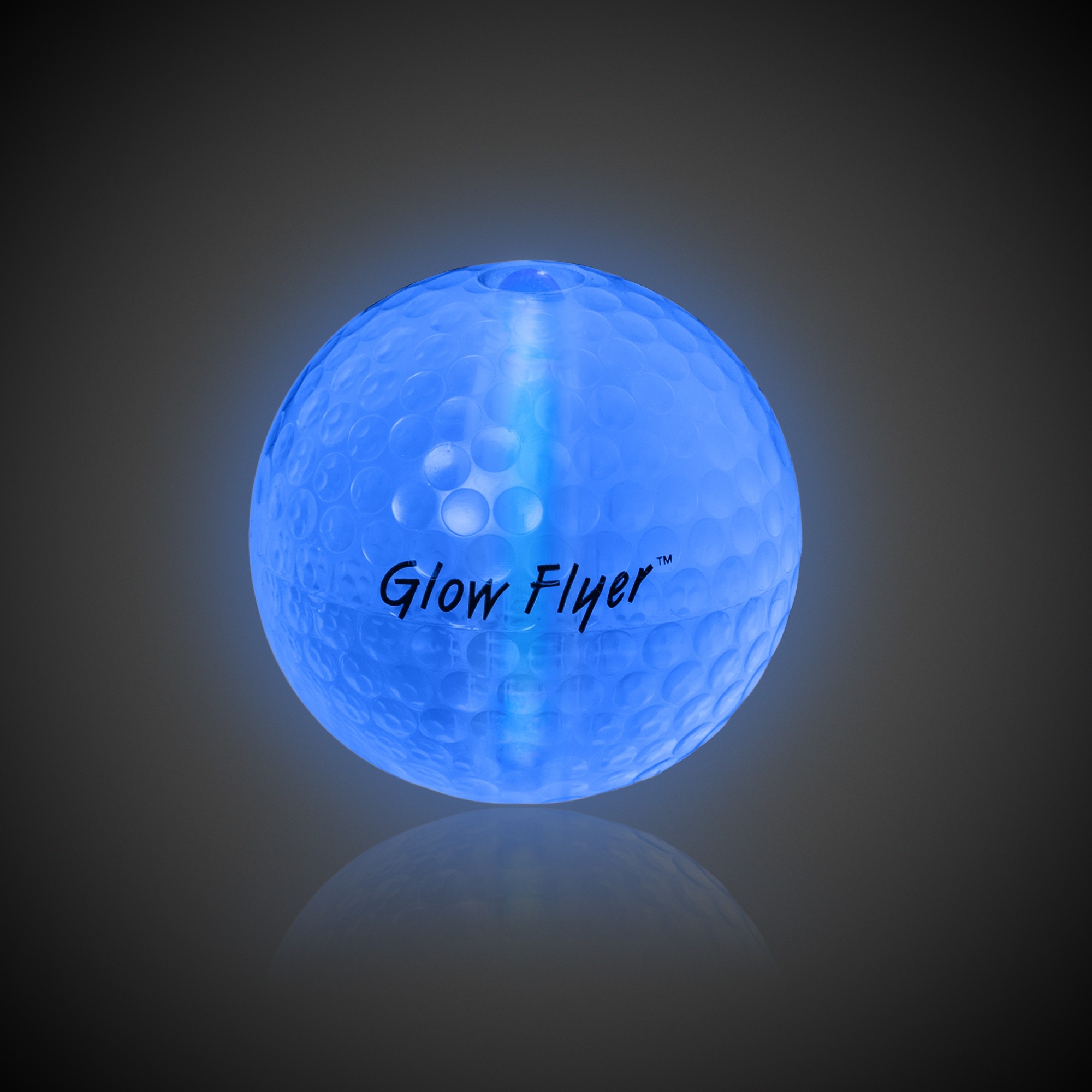 BLUE GLOW FLYER GOLF BALL (with a 1 1/2'' Jumbo Lightstick) 5