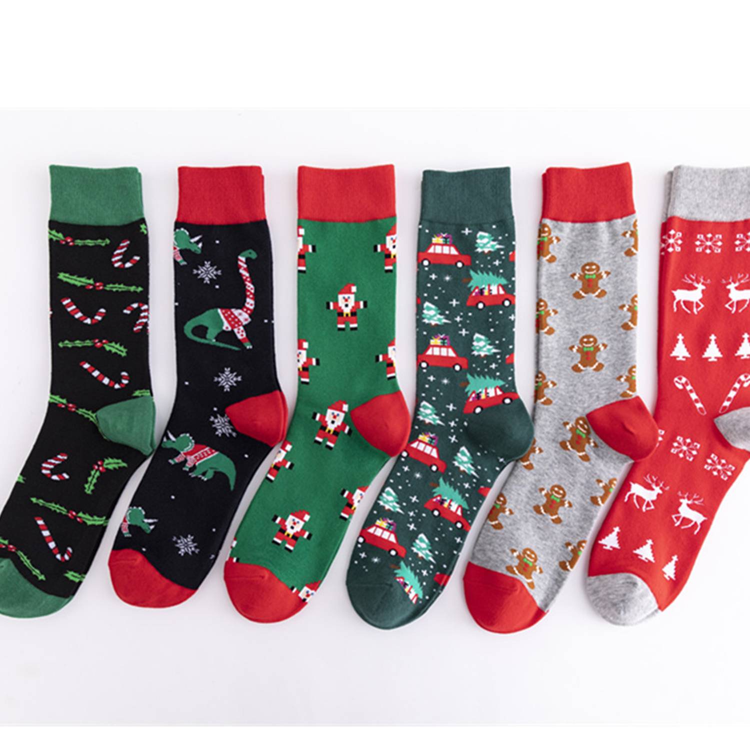 Knitted Christmas Warm Socks 6