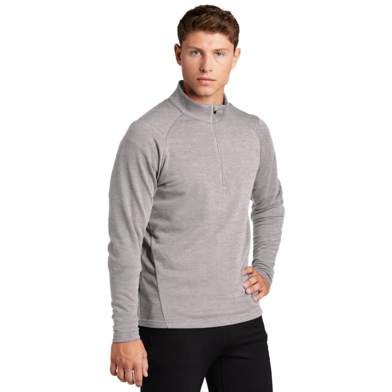 Sport-Tek Lightweight French Terry 1/4-Zip Pullover., custom hoodie or sweatshirt with logo imprint 3