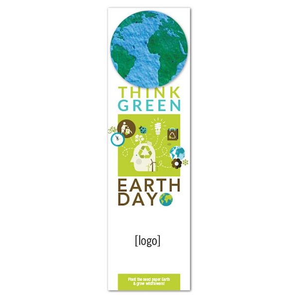 Seed Paper Shape Bookmark 22
