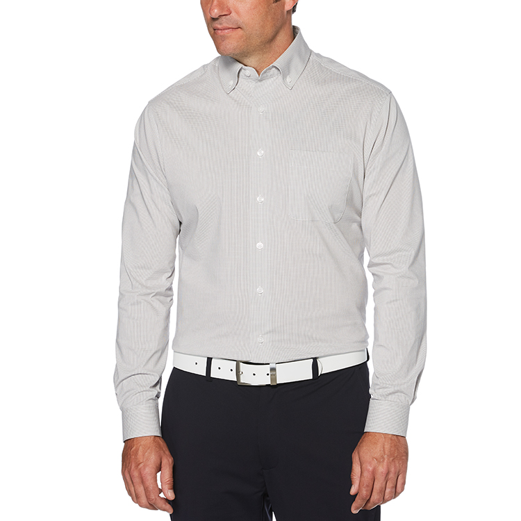 Perry Ellis Mini Grid Woven Shirt 3