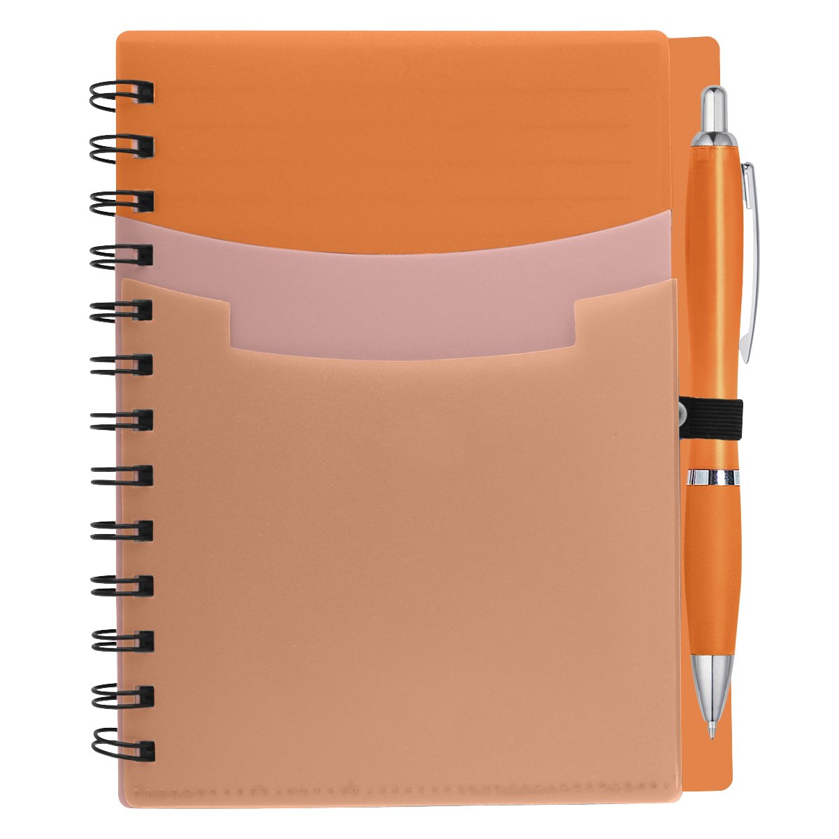 Tri-Pocket Notebook & Satin Pen 15