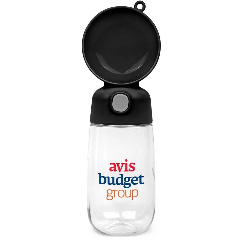 Pet 13 oz. Water Bottle with Bowl 8