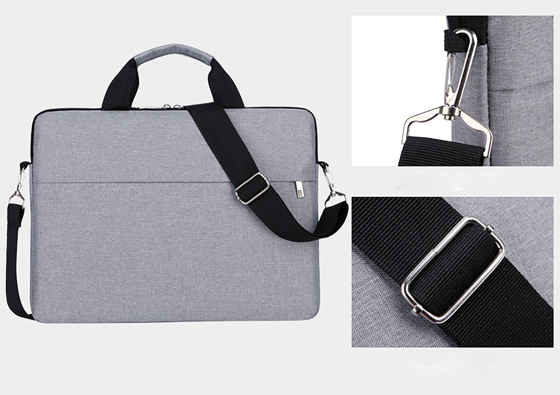 14 inch Slim Laptop Bag with Shoulder Strap 12