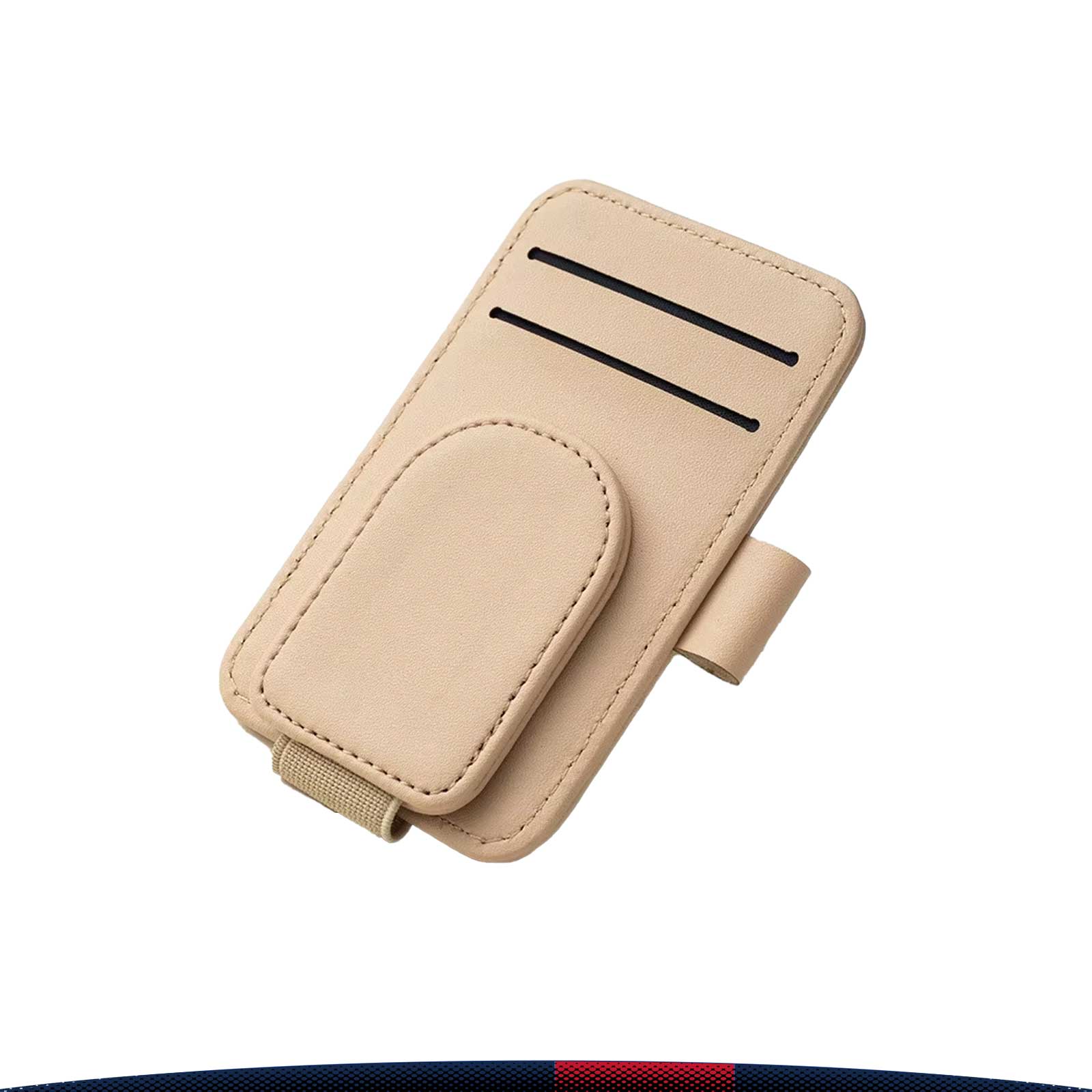 Andi PU Leather Car Eyeglasses Clip 1