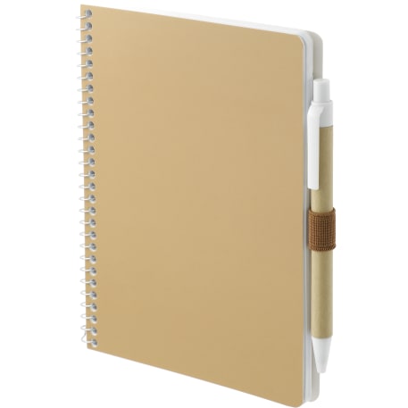 FSC® Mix 5" x 7" Spiral Notebook with Pen 55