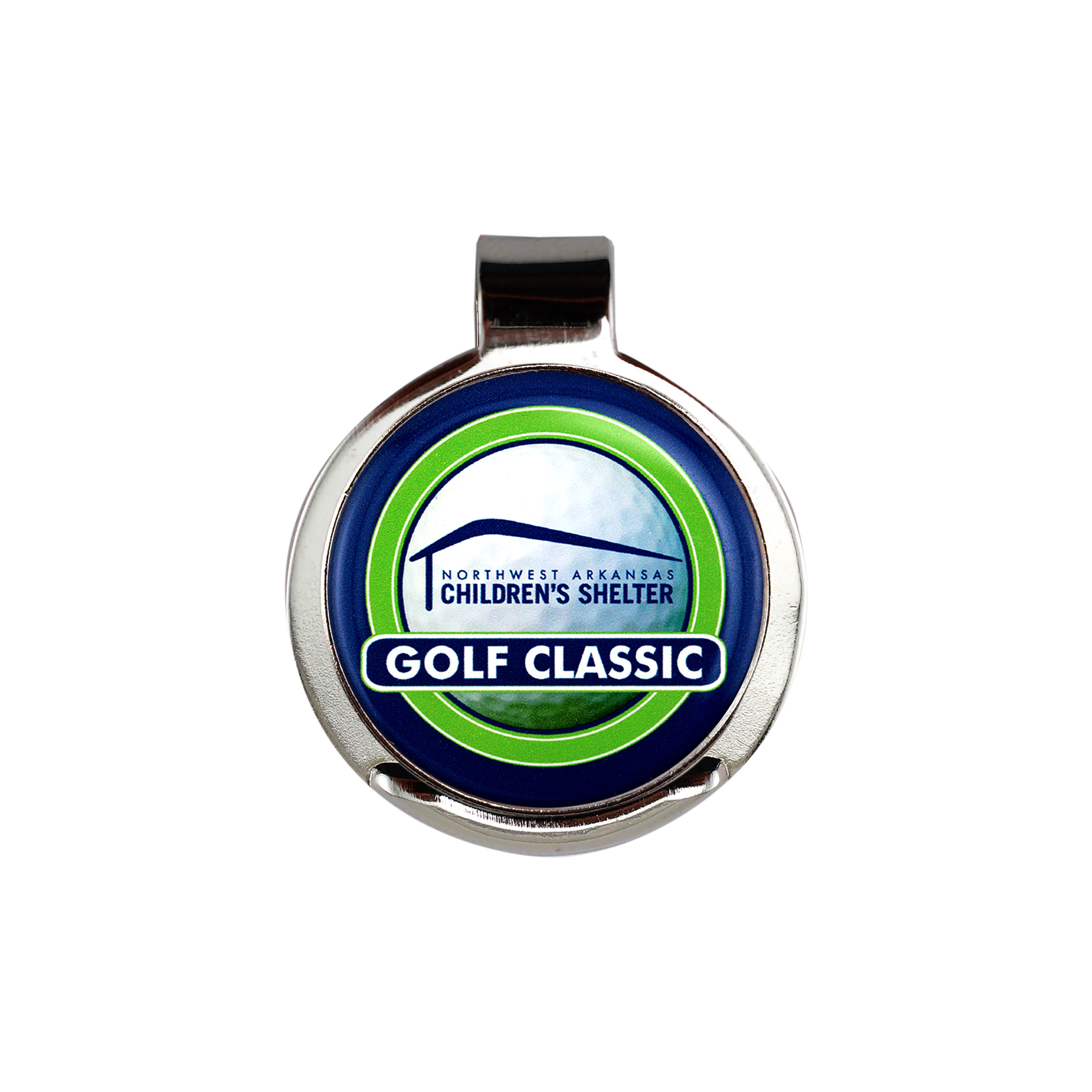 Golf Hat Clip with Custom Ball Marker 2