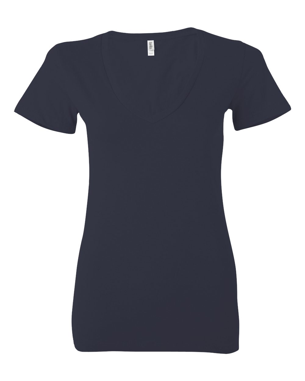 Women's Jersey Deep V-Neck Tee - 6035 47