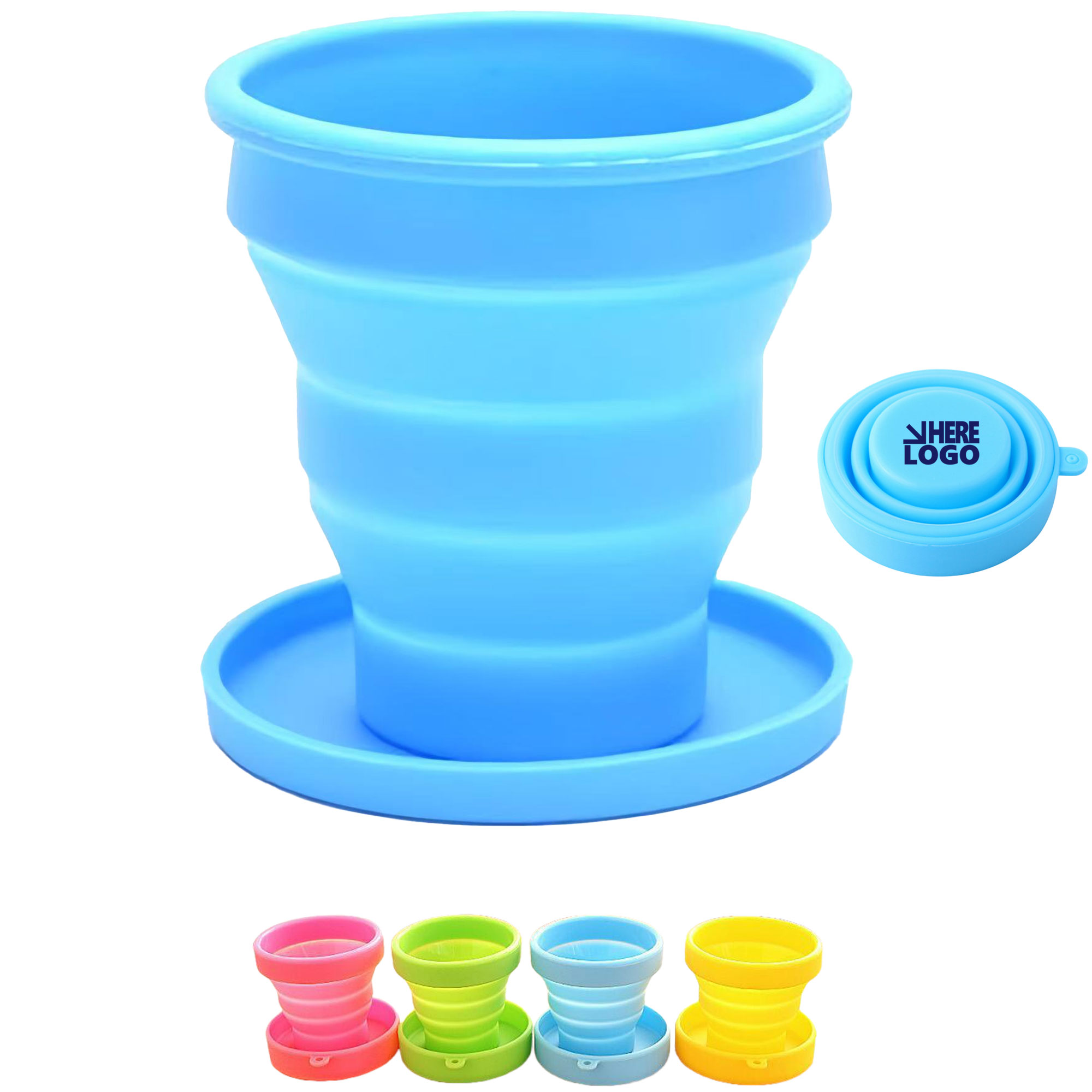Telescopic Folding Toothbrush Cup 2