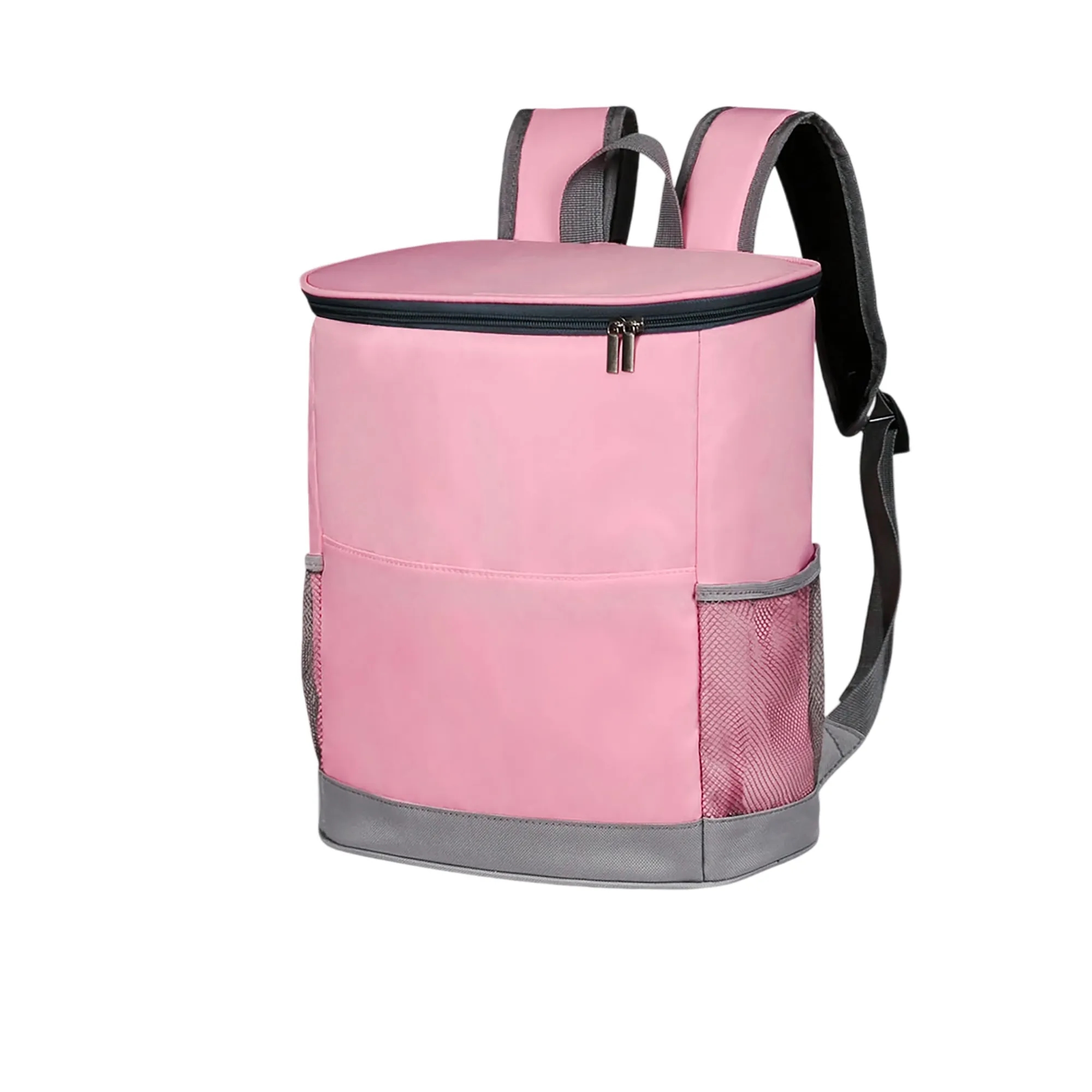 MOQ 20 Backpack-Style Insulated Bag with Double Zippers 6