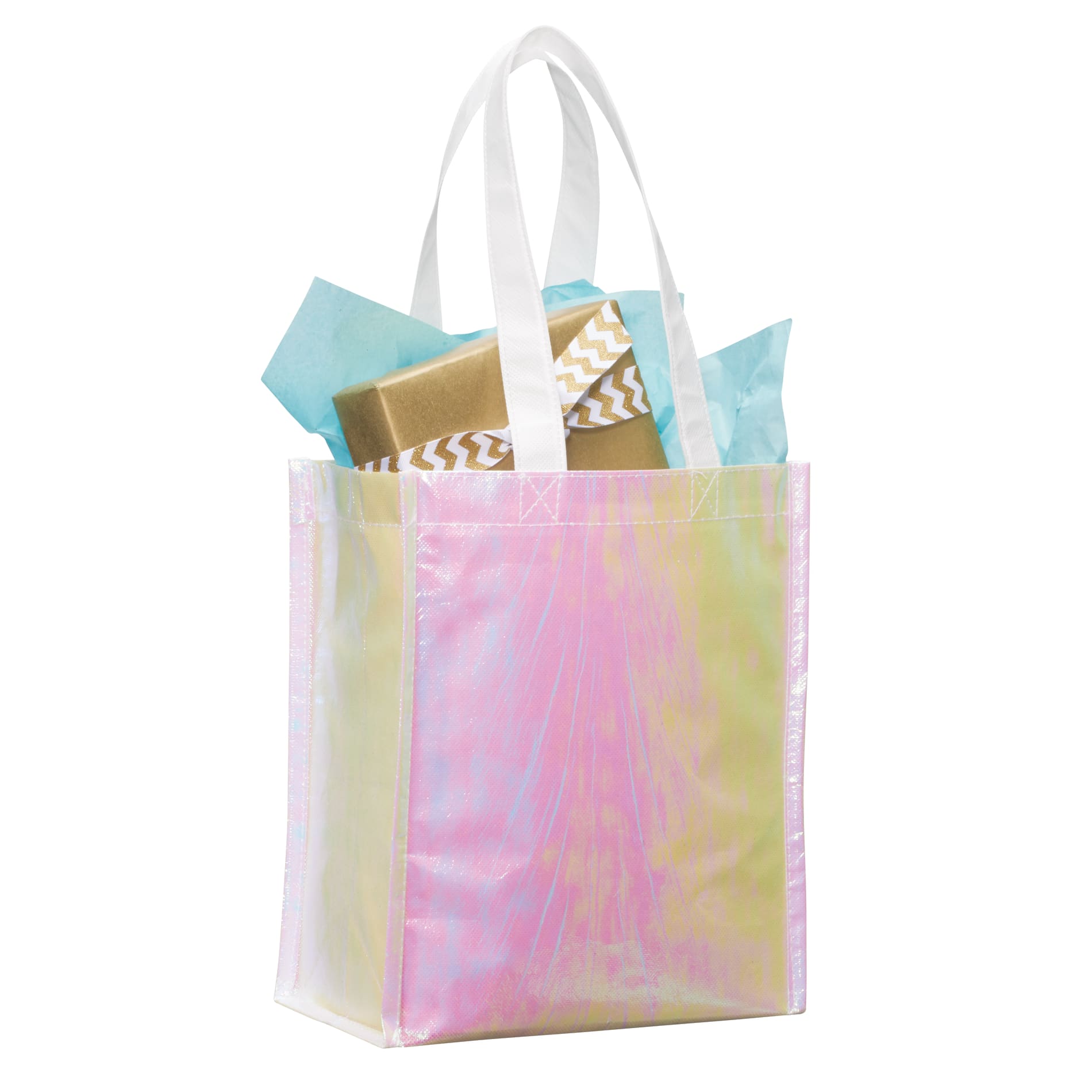 Iridescent Non-Woven Gift Tote 32