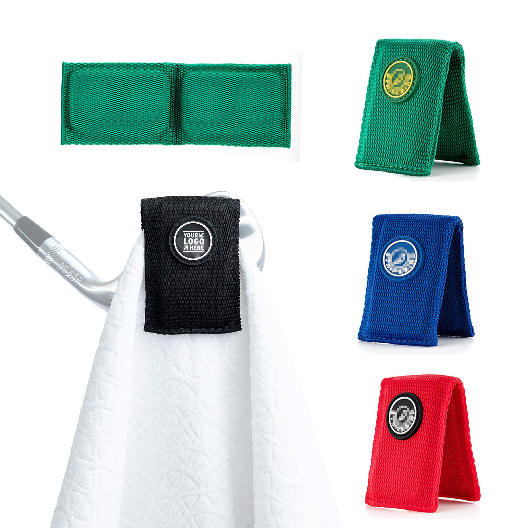Easily Access Golf Towel Highest Strength Magnet Any Golf Towel Magnetic Clip 2