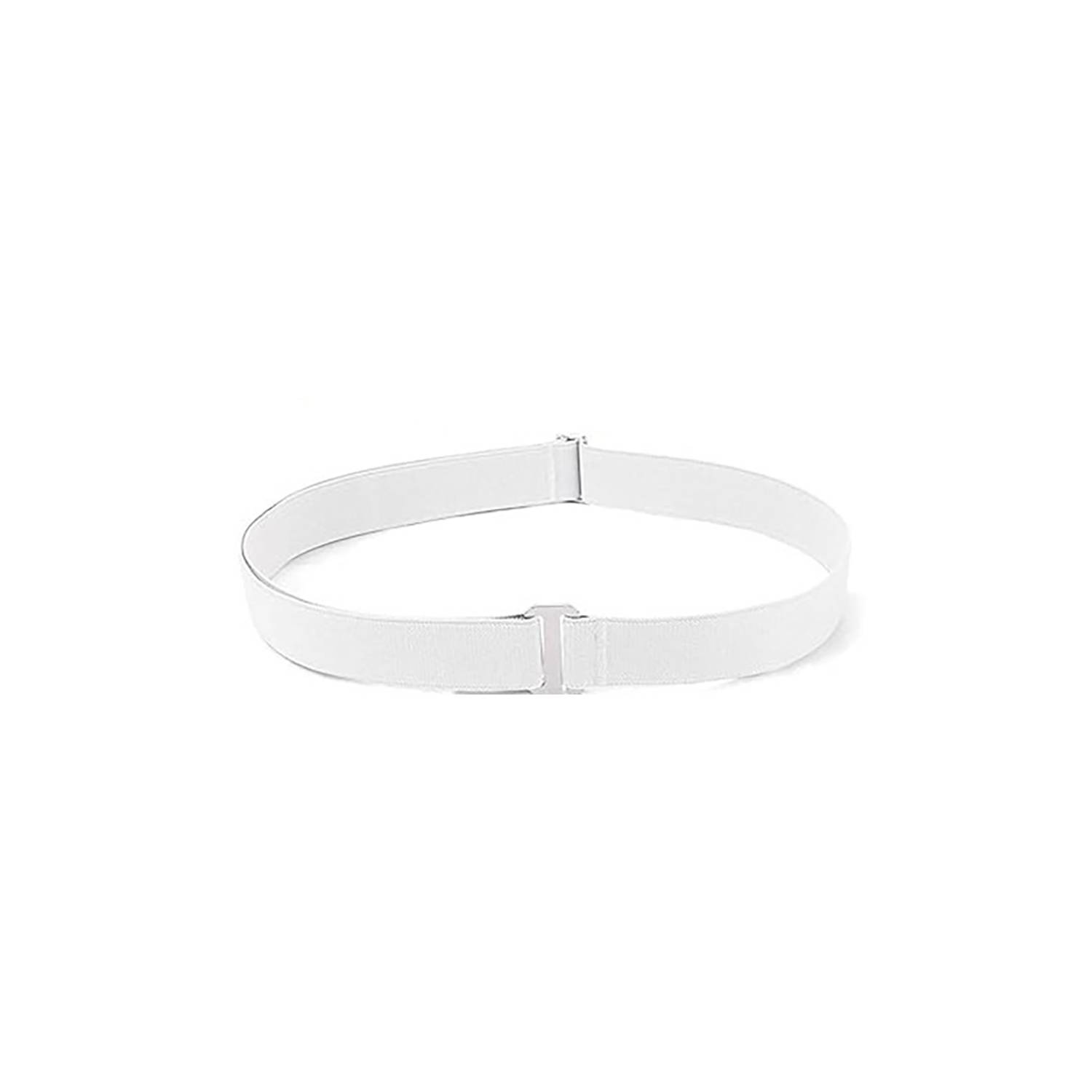 Women's Durable Elastic Belt w/ Flat Buckle 2