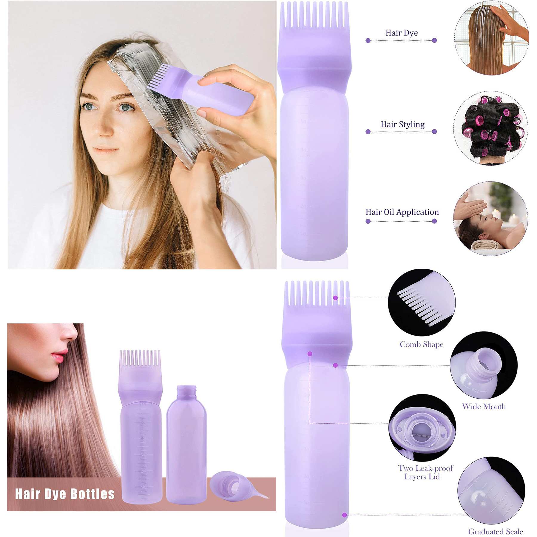 Hair Dye Applicator Bottle 3