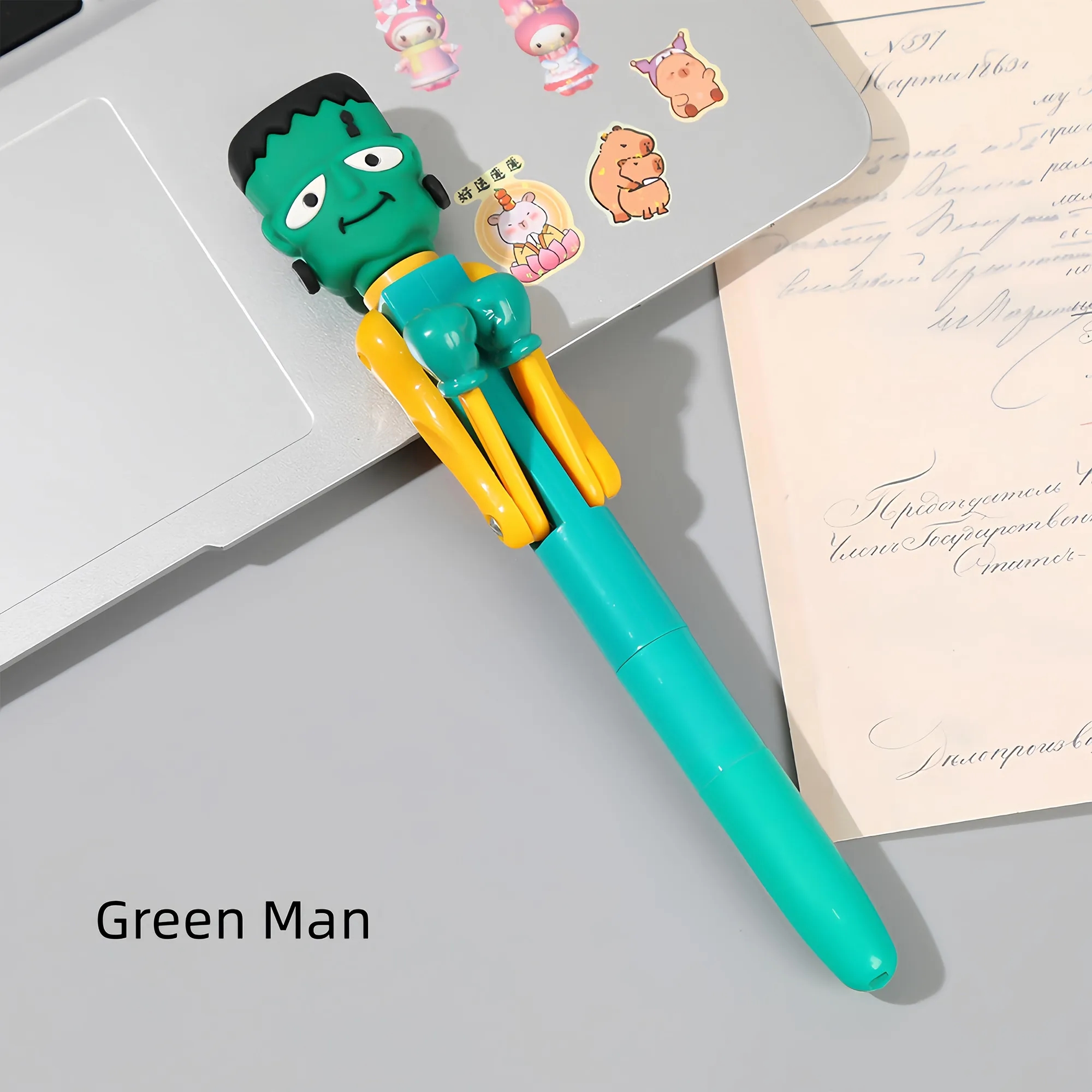 Novelty Boxing Pen Stress Relief Toy, Christmas Halloween 1