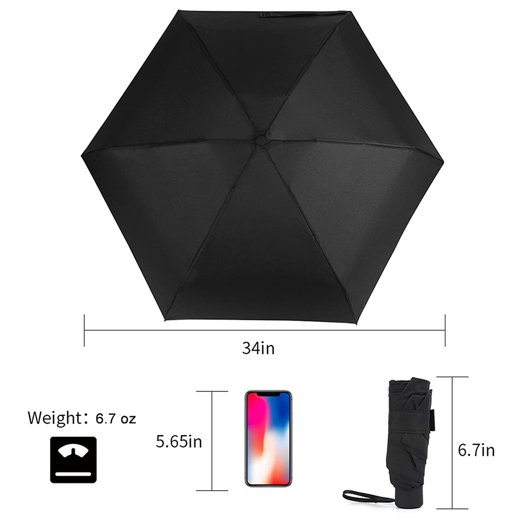 Travel Mini Pocket Umbrella 3