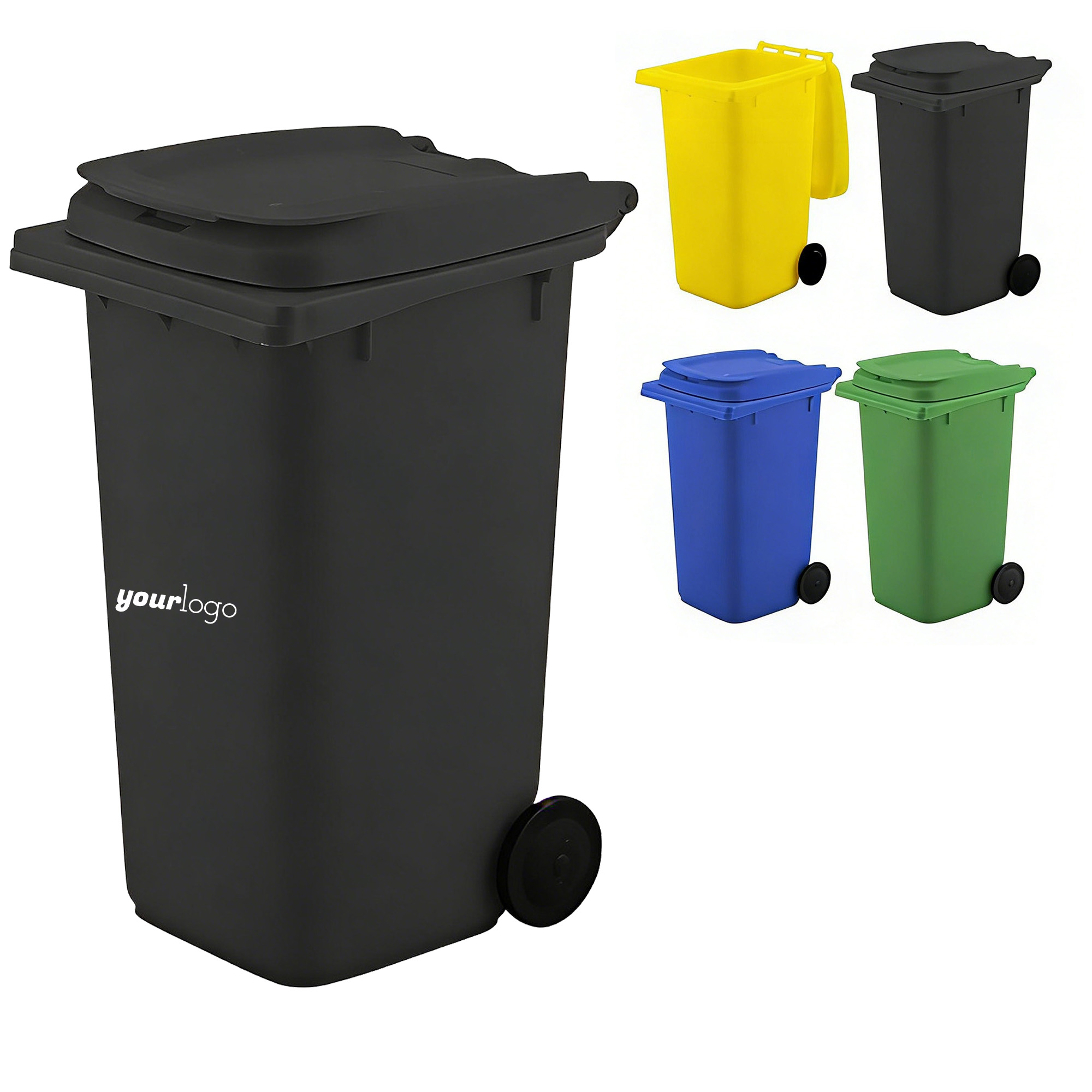 Desktop Mini Trash Bin Desk Organizer 2
