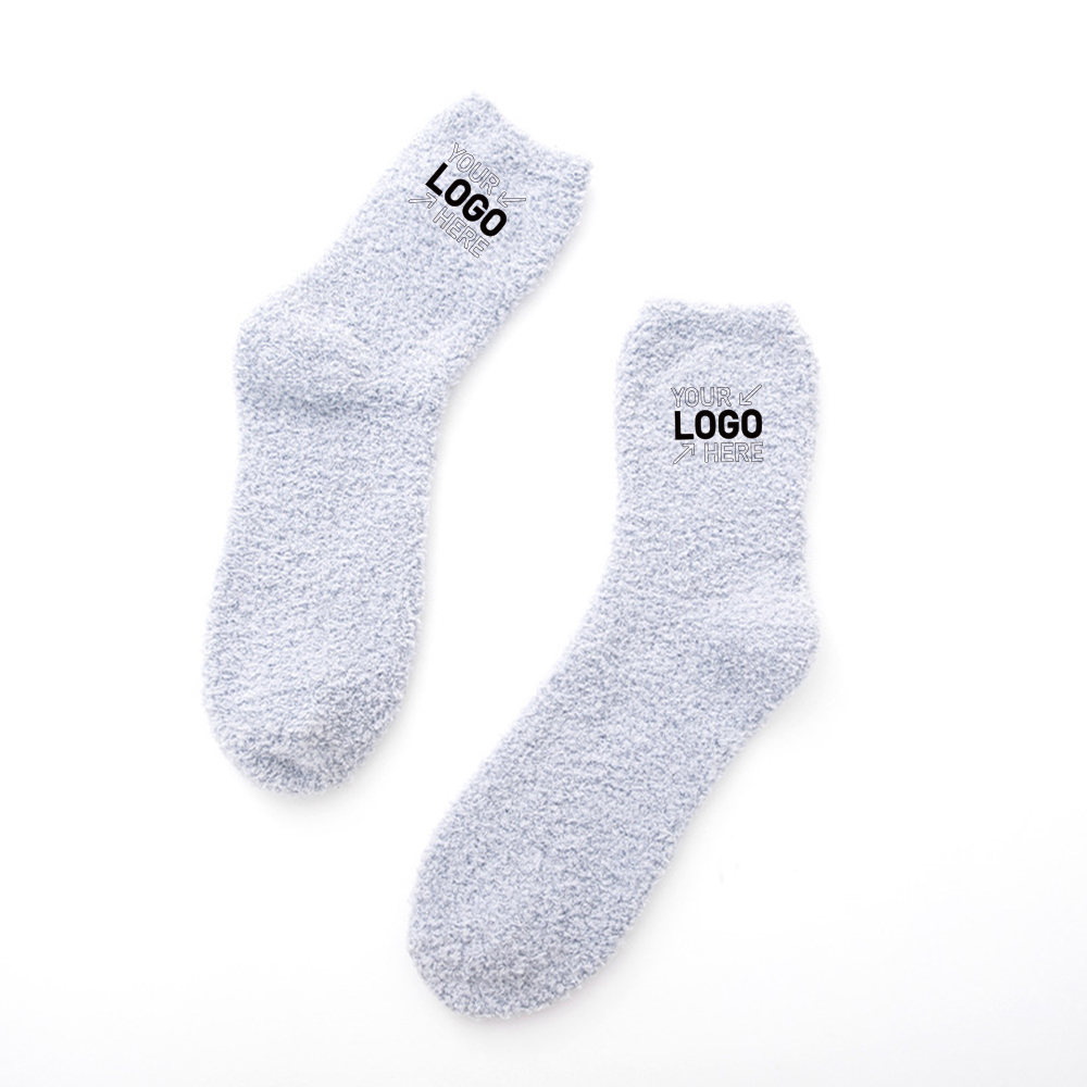 Fuzzy Coral Fleece Socks 2