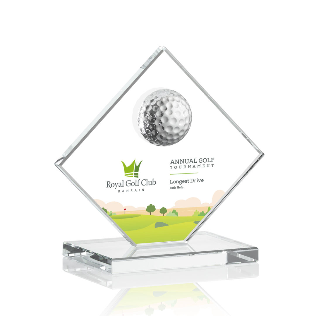 Barrick Golf VividPrint™ Award - Clear 3