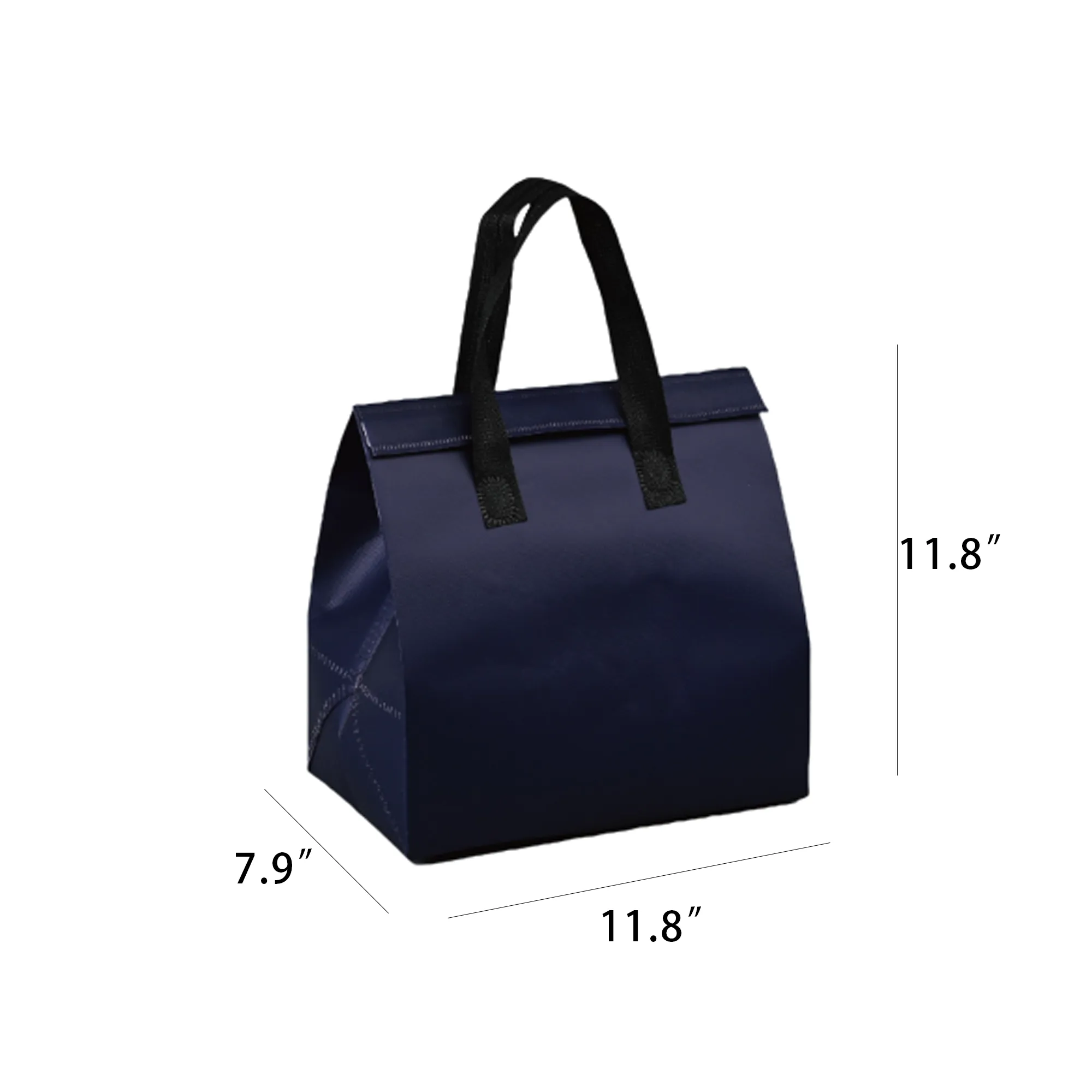 Custom Personal Logo Non-Woven Fabric Lunch Tote Bags 2