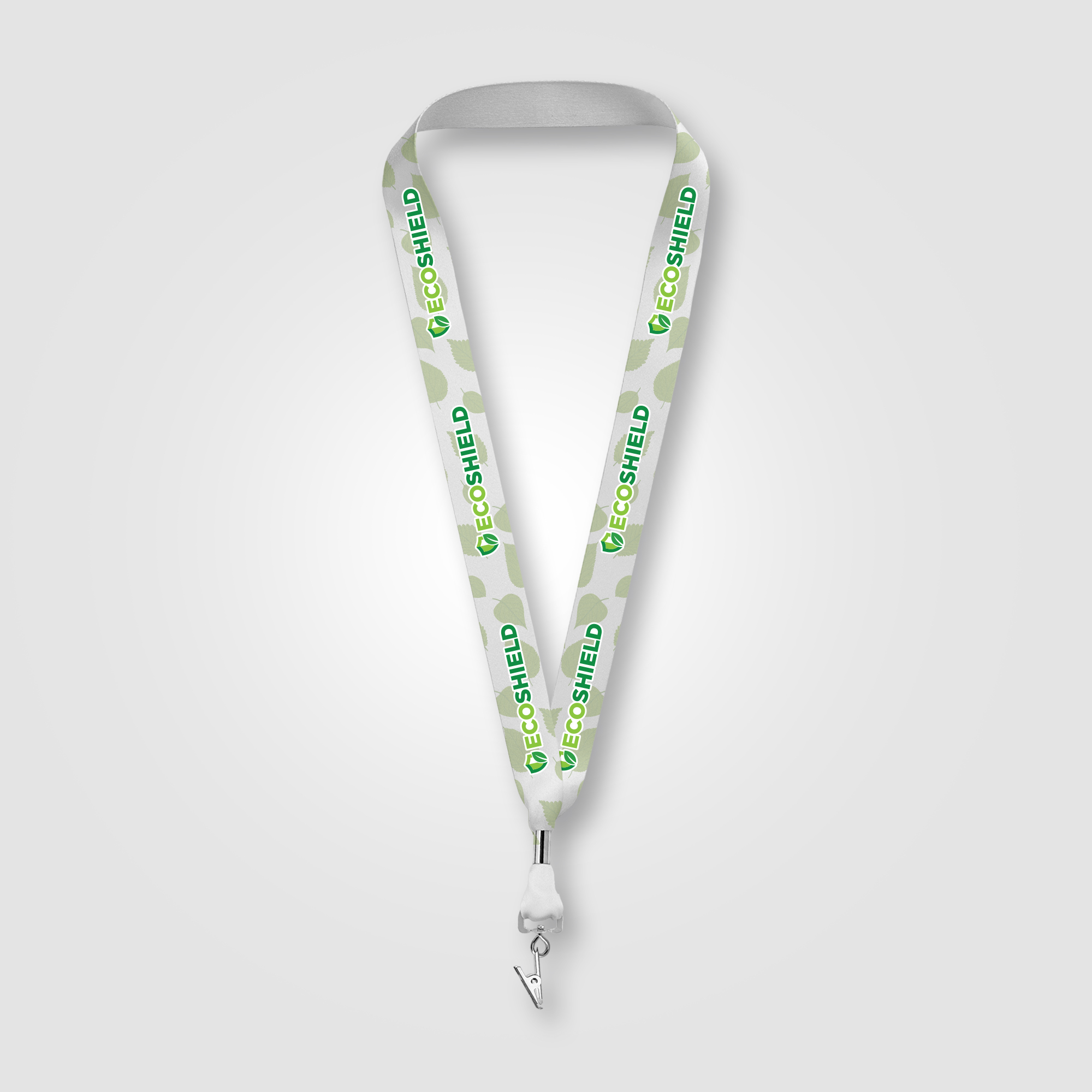 Zevi rPET Bulldog Clip Lanyard - 36" x 1"