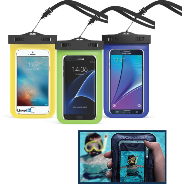 Snap & Lock Waterproof Cell Phone Bag 2